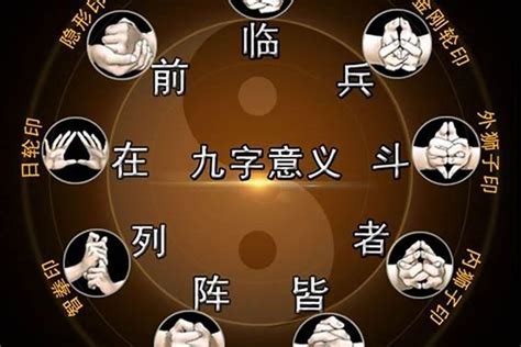 道家手印|道家最著名的“九字真言”手印图解（收藏）